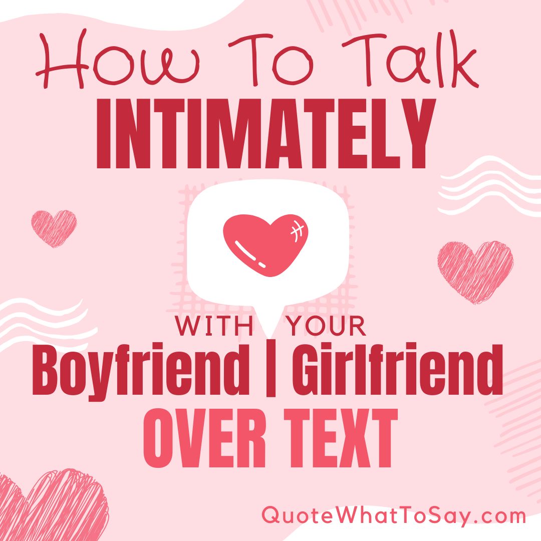 How To Talk Intimately With Your Boyfriend / Girlfriend Over Text, image size:1080x1080