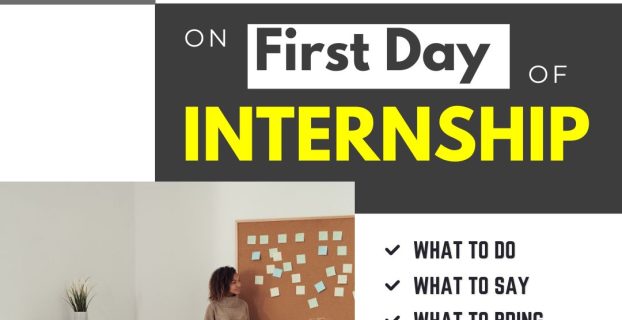 What To Say on First Day of Internship