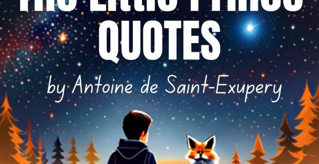 Quotes from The Little Prince book Antoine de Saint-Exupéry